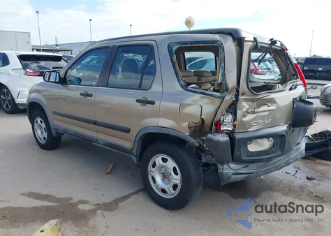 2005 Honda Cr-V Lx из США, поврежденный, VIN JHLRD68555C002897